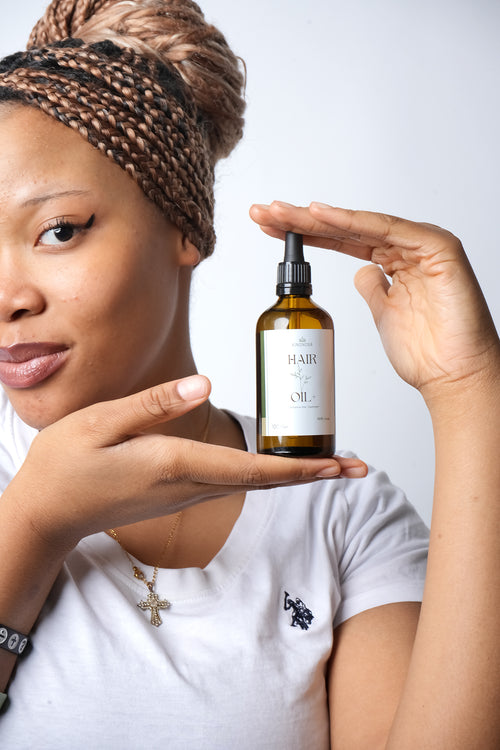 KINGNOSA Hair Growth Oil with Rosemary & Ginger | Natural Scalp & Hair Care