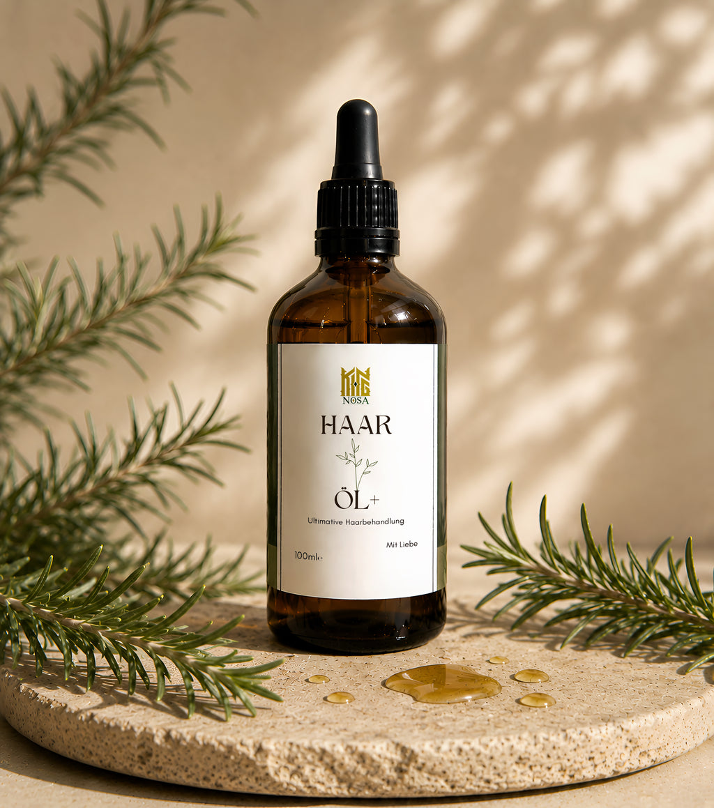 KINGNOSA Hair Growth Oil with Rosemary & Ginger | Natural Scalp & Hair Care