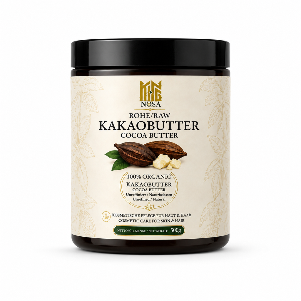 KINGNOSA Raw Cocoa Butter | Natural Hair & Skin Moisturiser