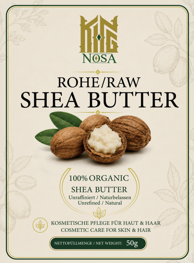 KINGNOSA Raw Shea Butter | Natural Hair & Skin Moisturiser