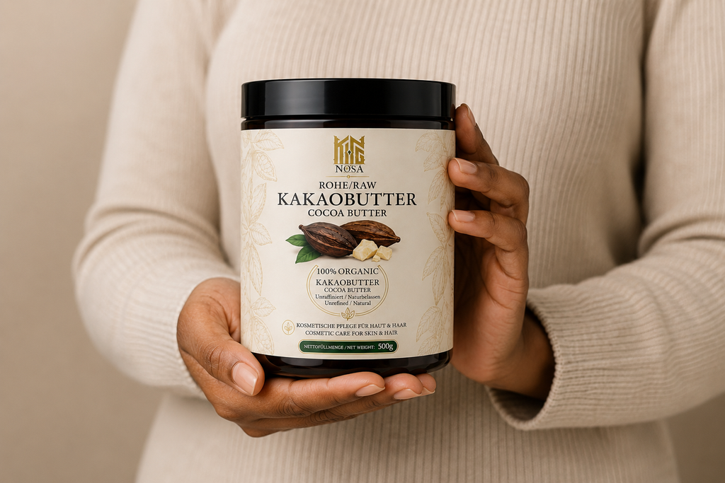 KINGNOSA Raw Cocoa Butter | Natural Hair & Skin Moisturiser